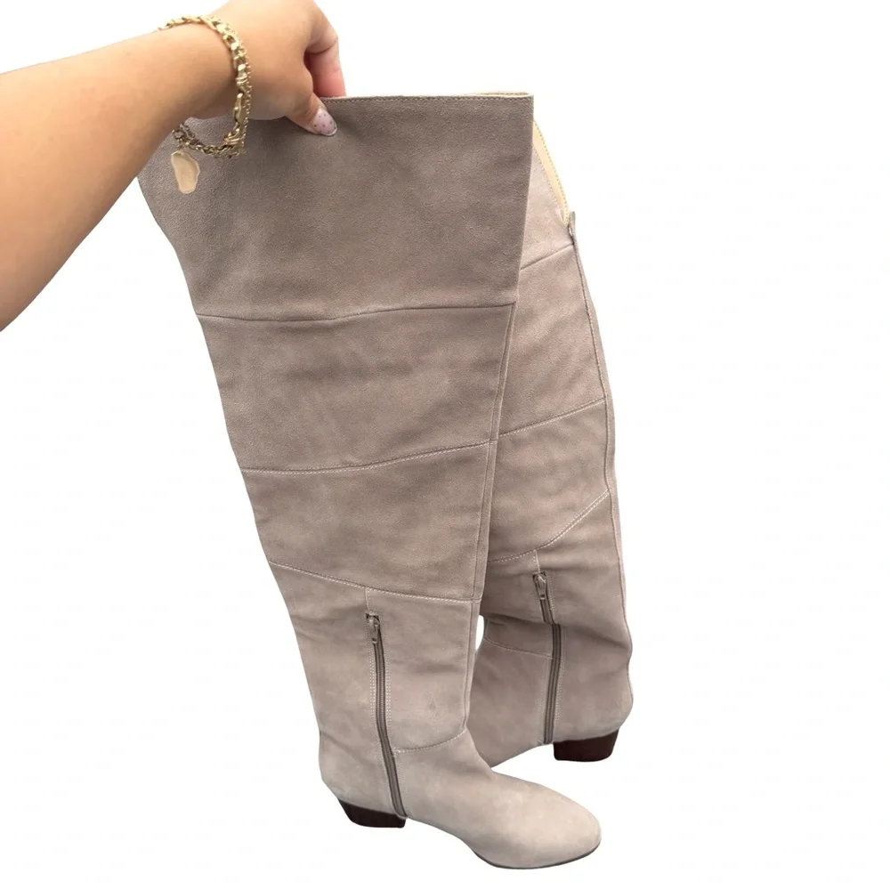 Sole Society Melbourne Over The Knee Heeled Boots